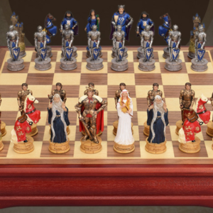 Three-dimensional Character Chess Set Large Character Checkers